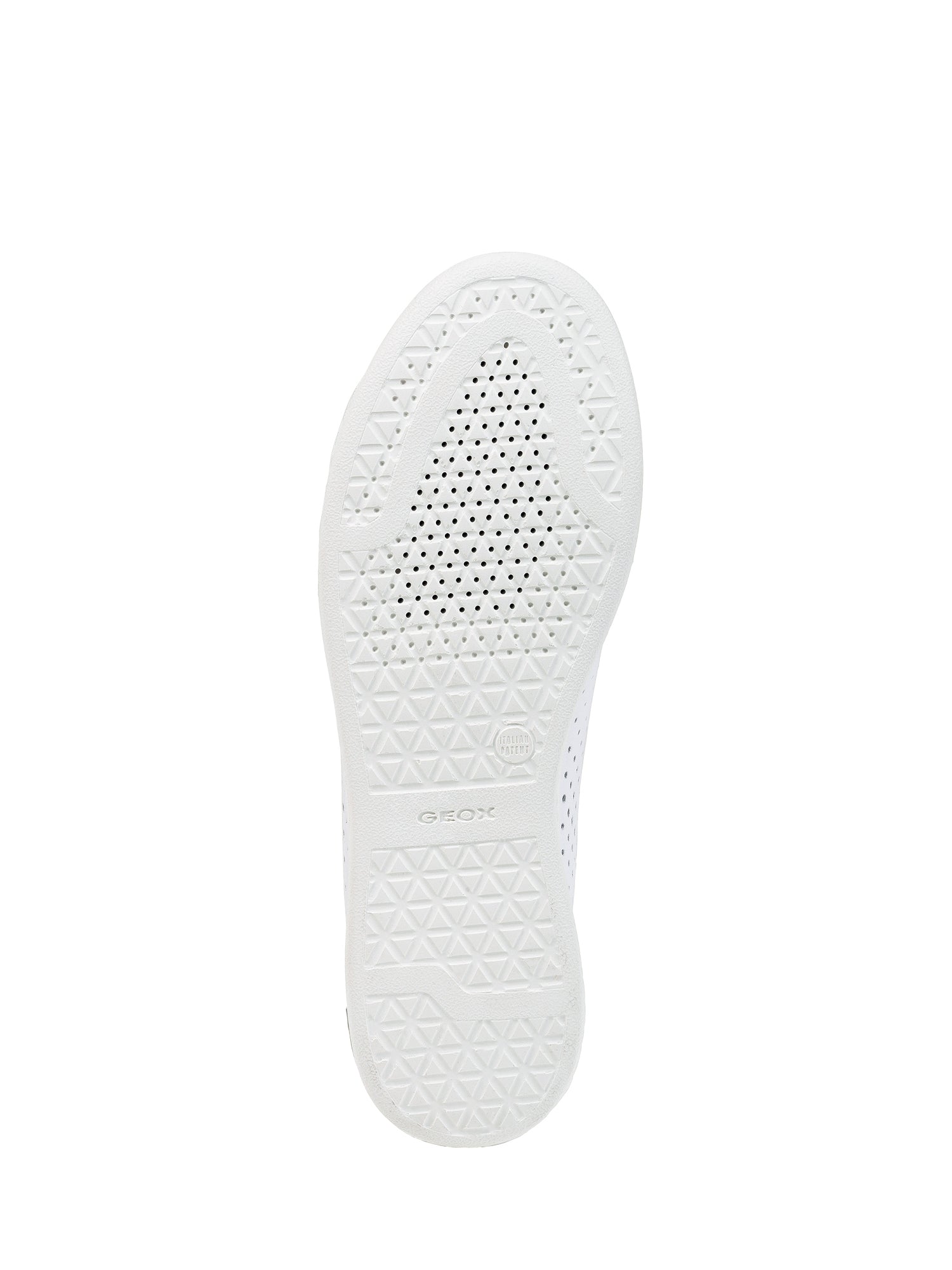Sneakers Bianco Argento Geox