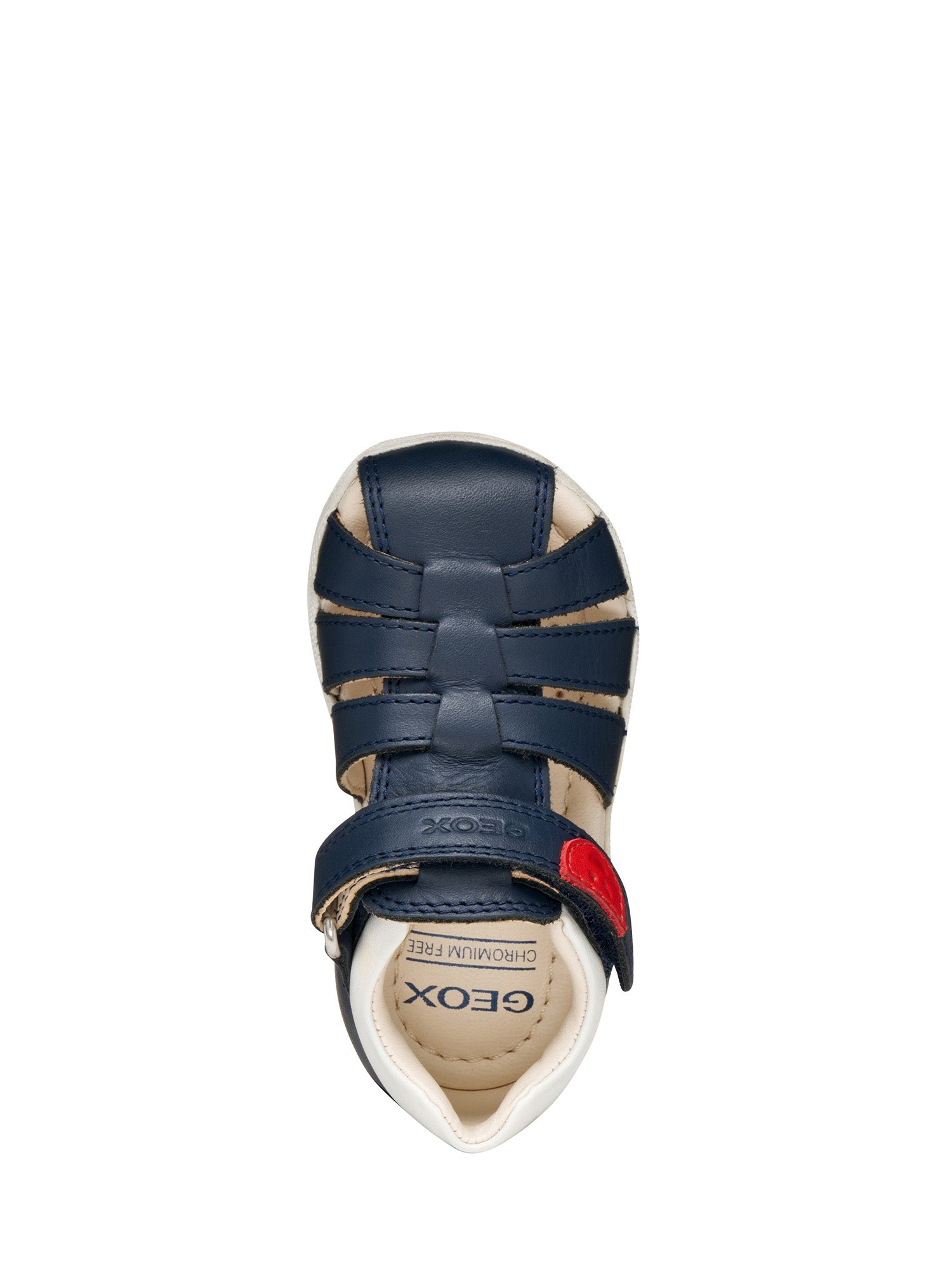 Sandali con strappi Blu Geox