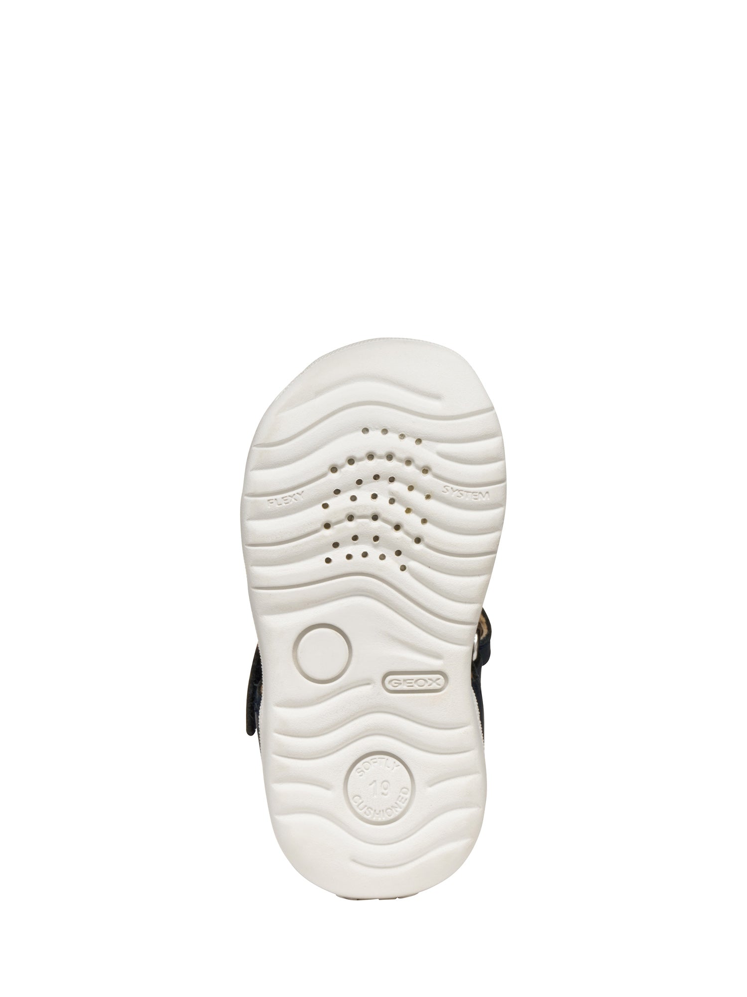 Sandali con strappi Blu Geox