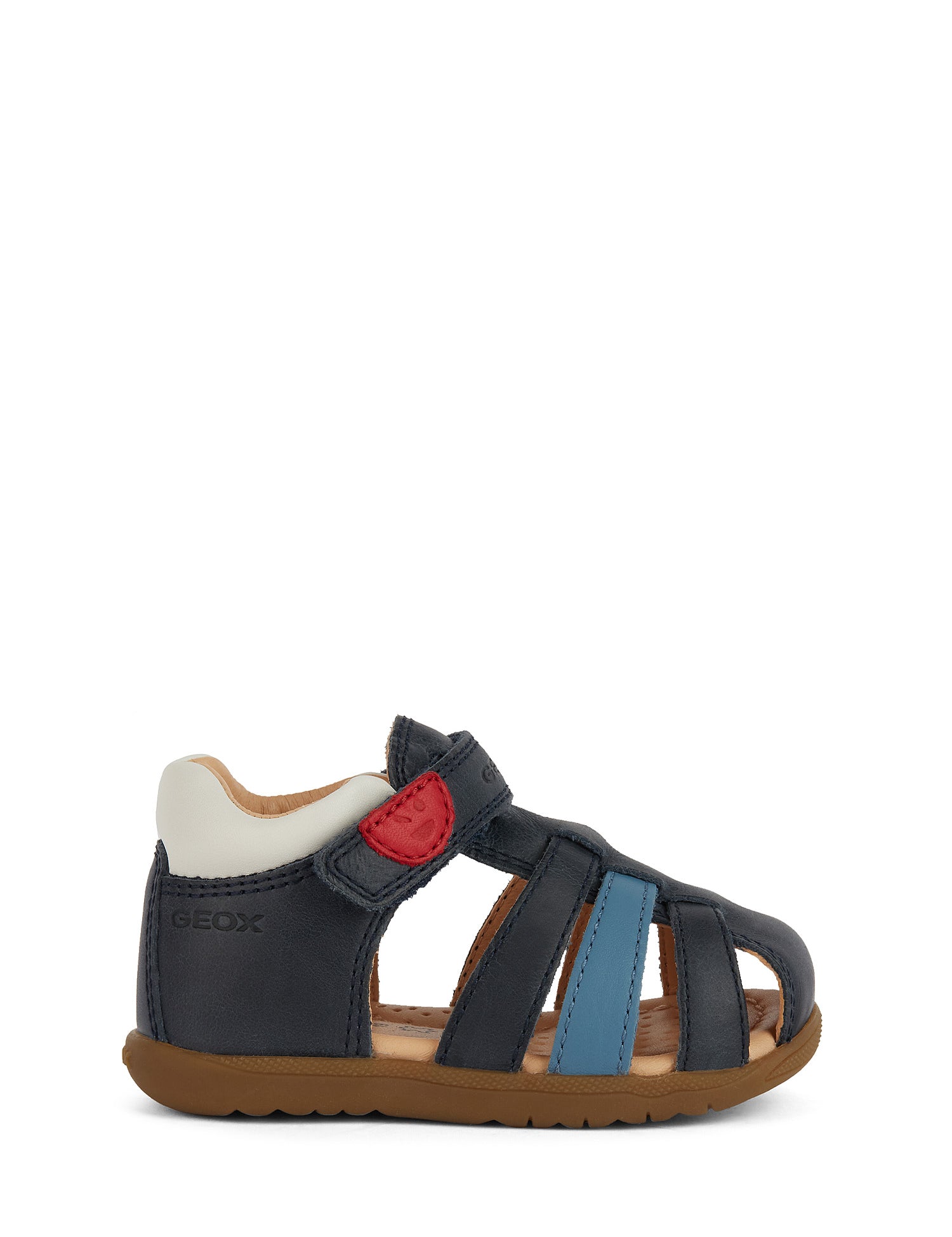 Sandali con strappi Blu Geox