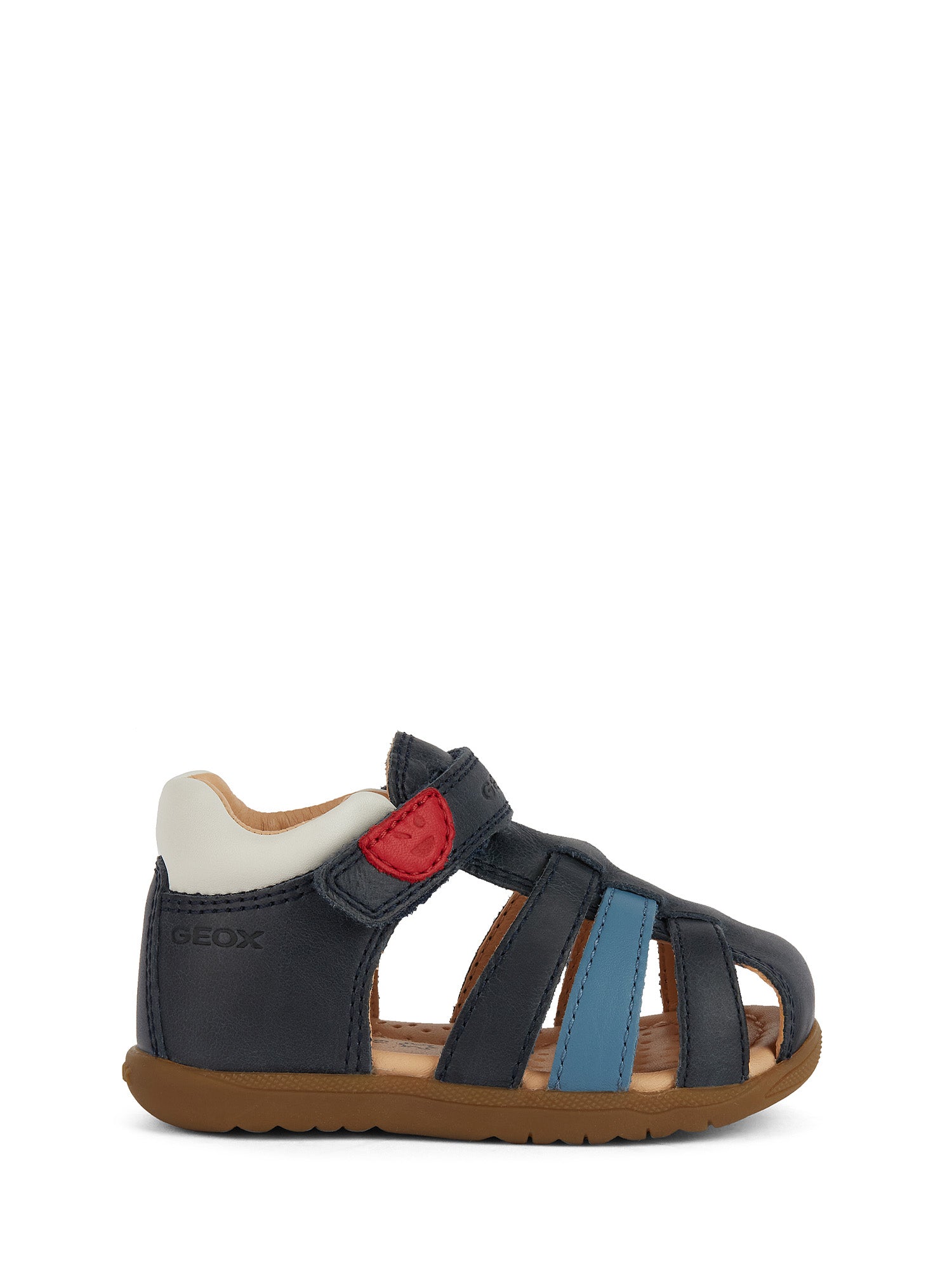 Sandali con strappi Blu Geox