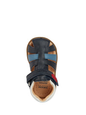 Sandali con strappi Blu Geox