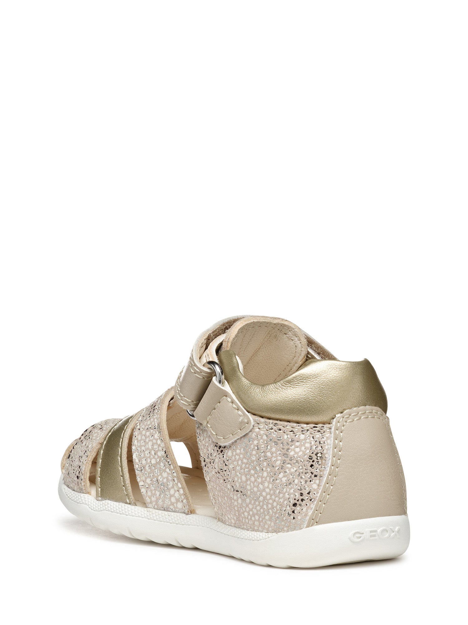 Sandali con strappi Dorato Geox