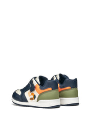 Scarpe con strappi Blu Verde Geox