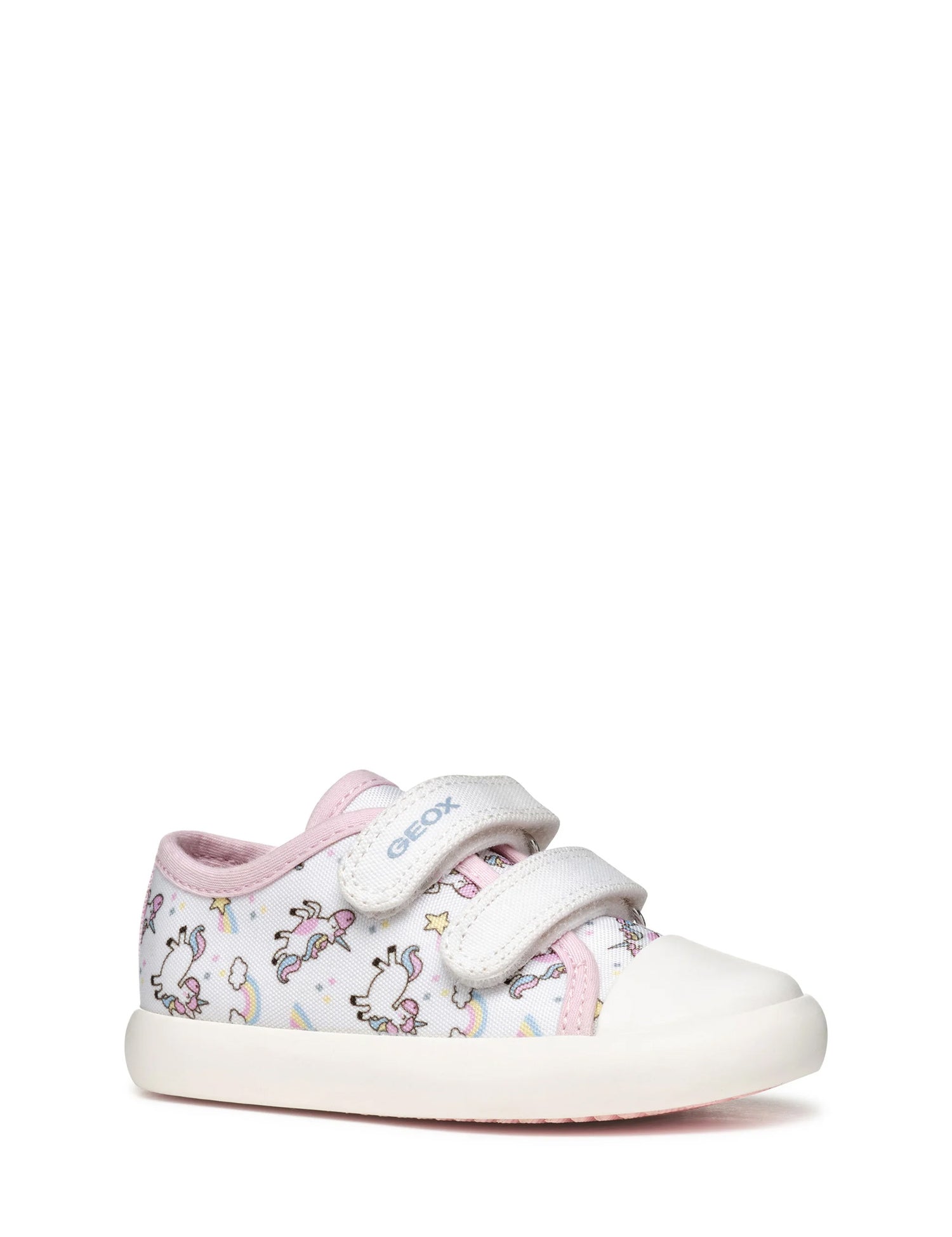 Scarpe con strappi Bianco Rosa Geox