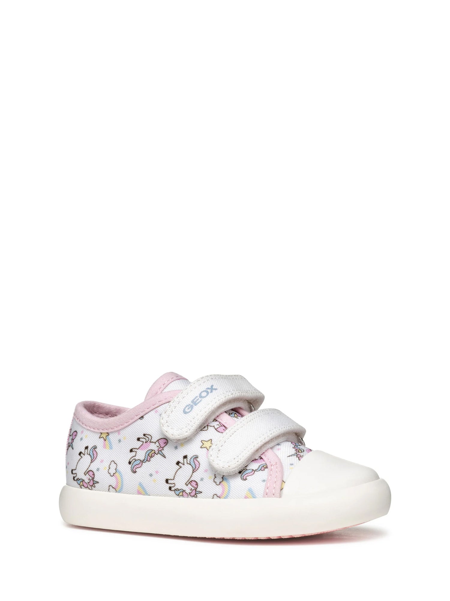 Scarpe con strappi Bianco Rosa Geox