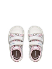 Scarpe con strappi Bianco Rosa Geox