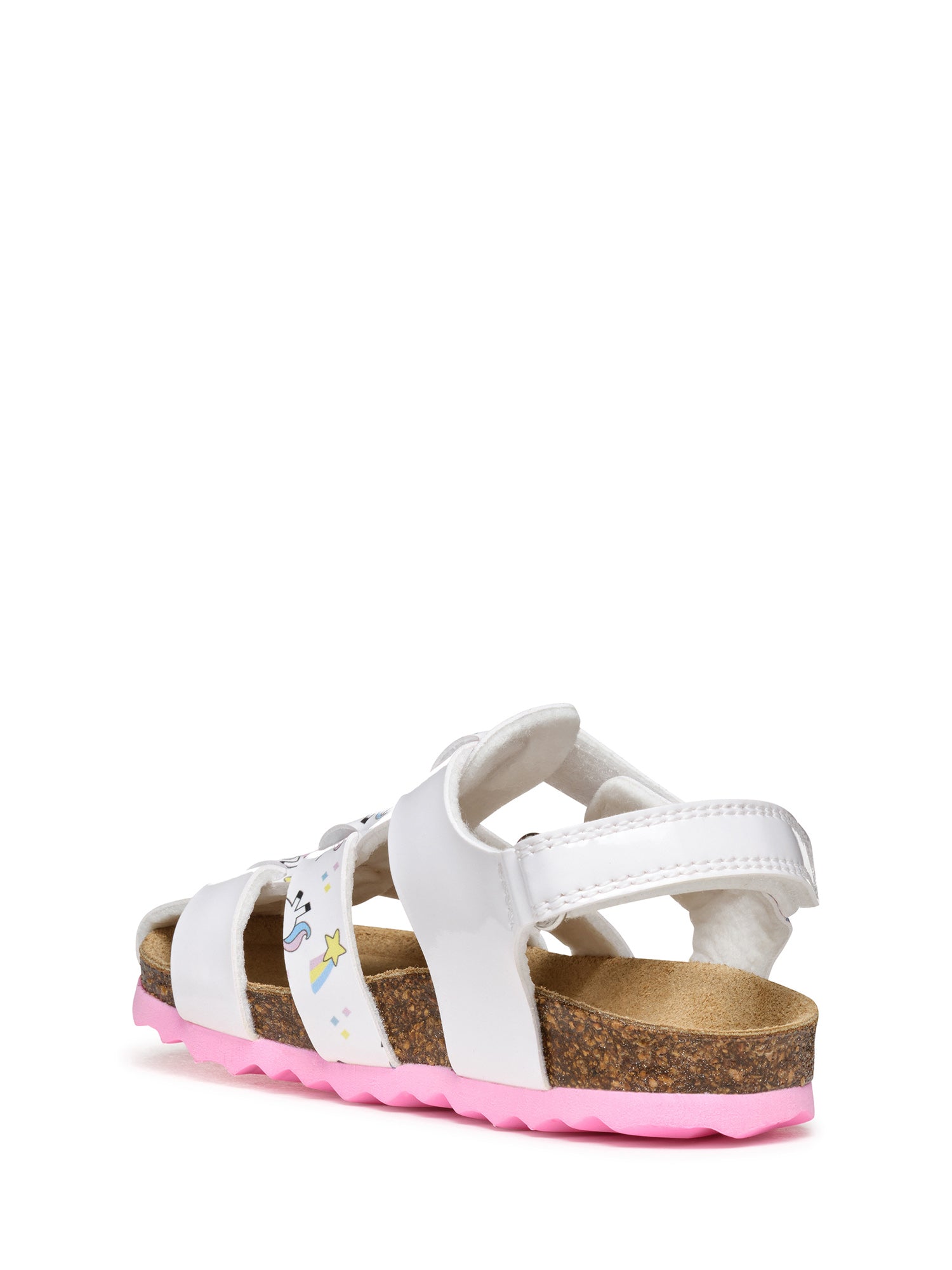 Sandali con strappi Bianco Geox