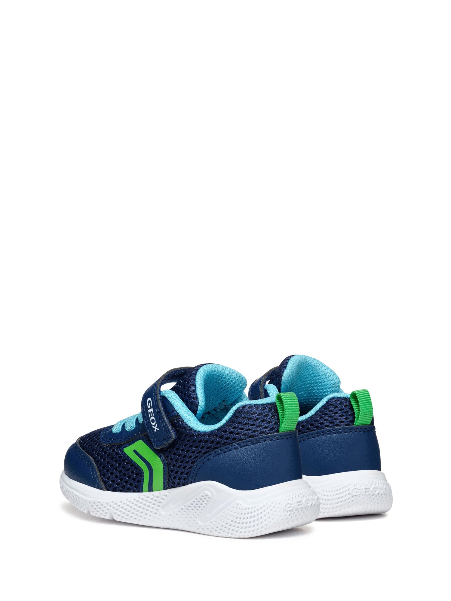 Scarpe con strappi Blu Verde Geox