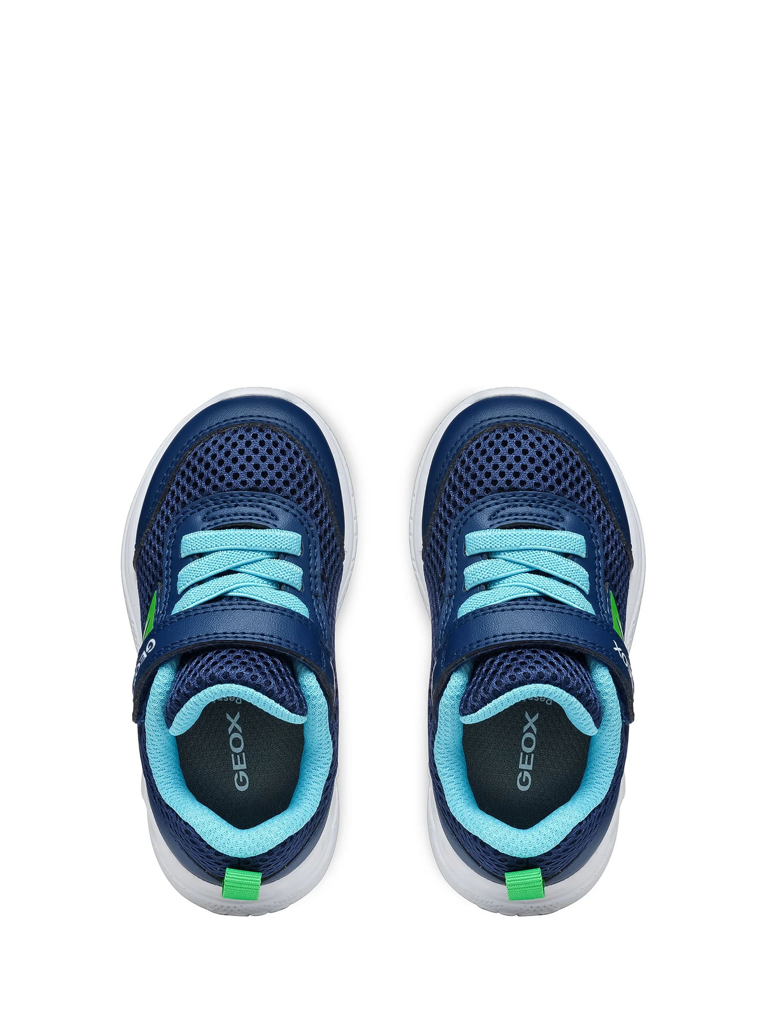 Scarpe con strappi Blu Verde Geox