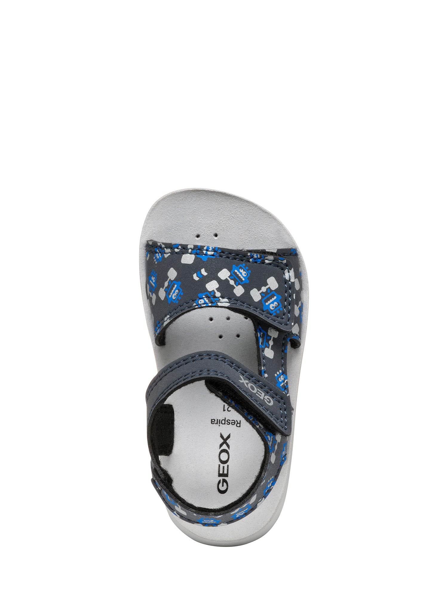 Sandali con strappi Blu Scuro Geox