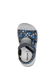 Sandali con strappi Blu Scuro Geox