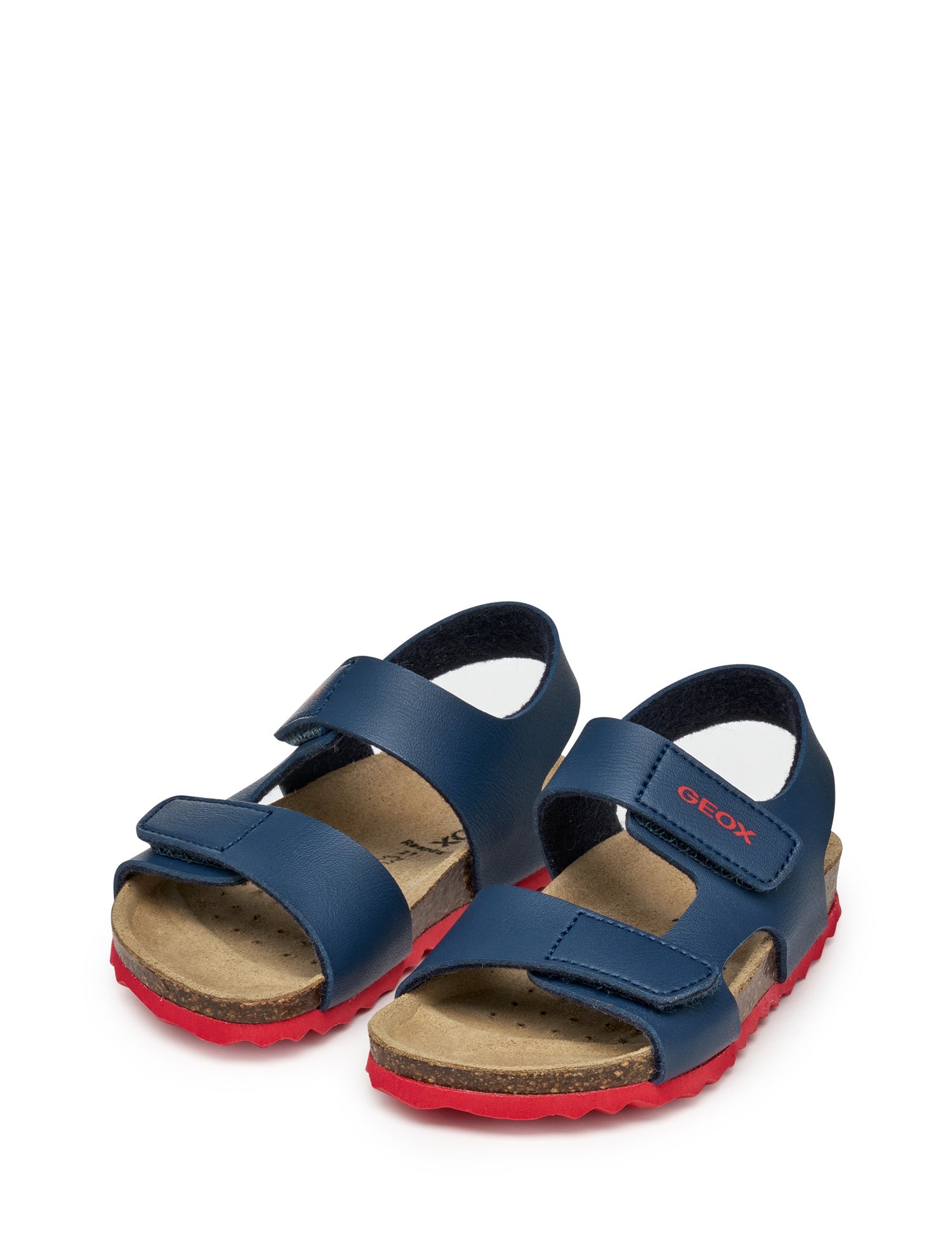 Sandali con strappi Blu Geox