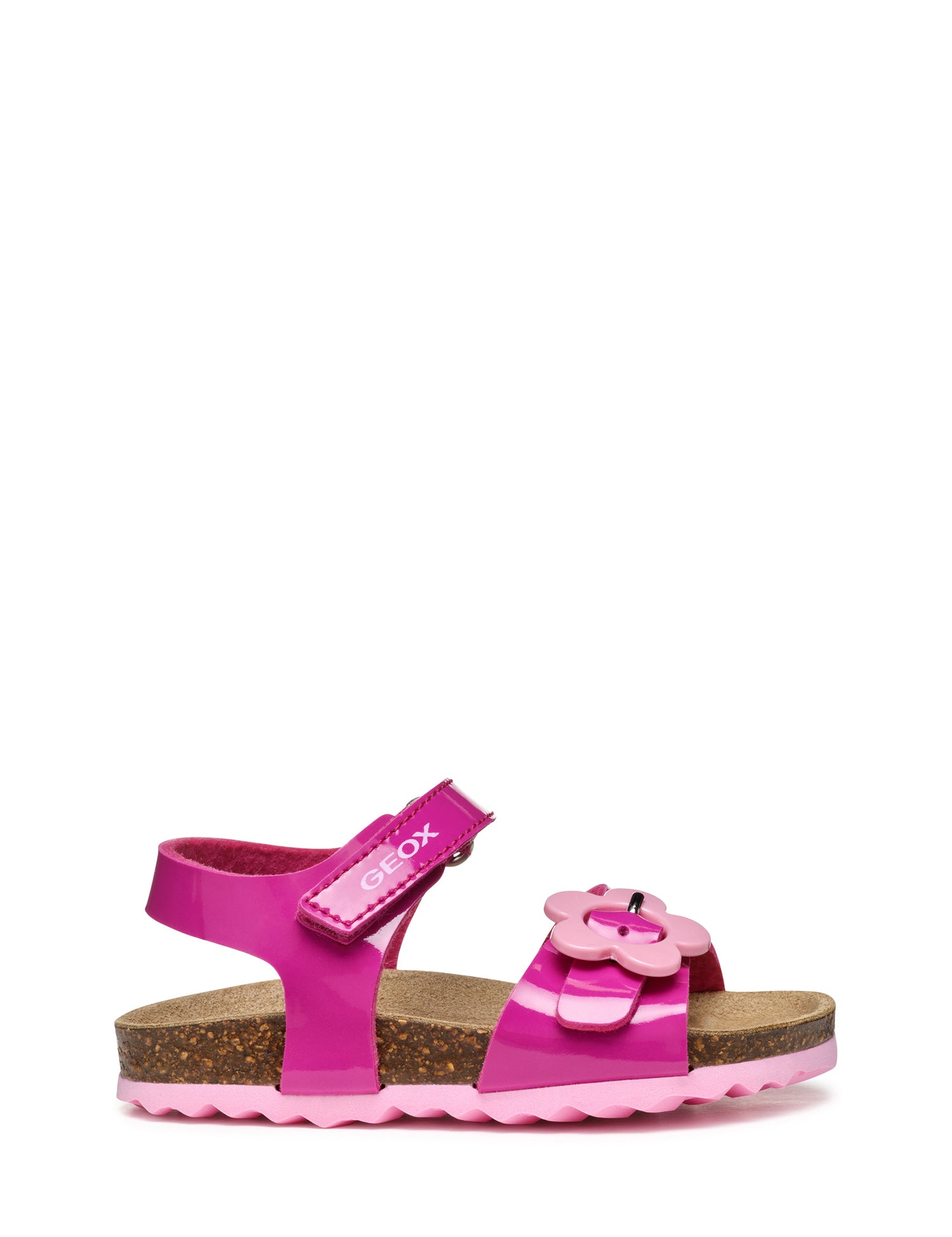 Sandali con strappi Fucsia Geox