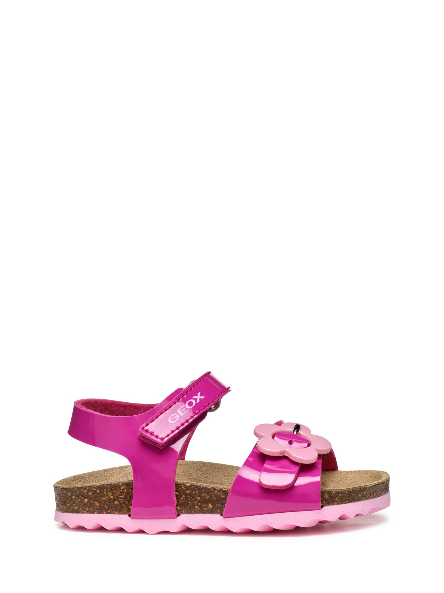 Sandali con strappi Fucsia Geox