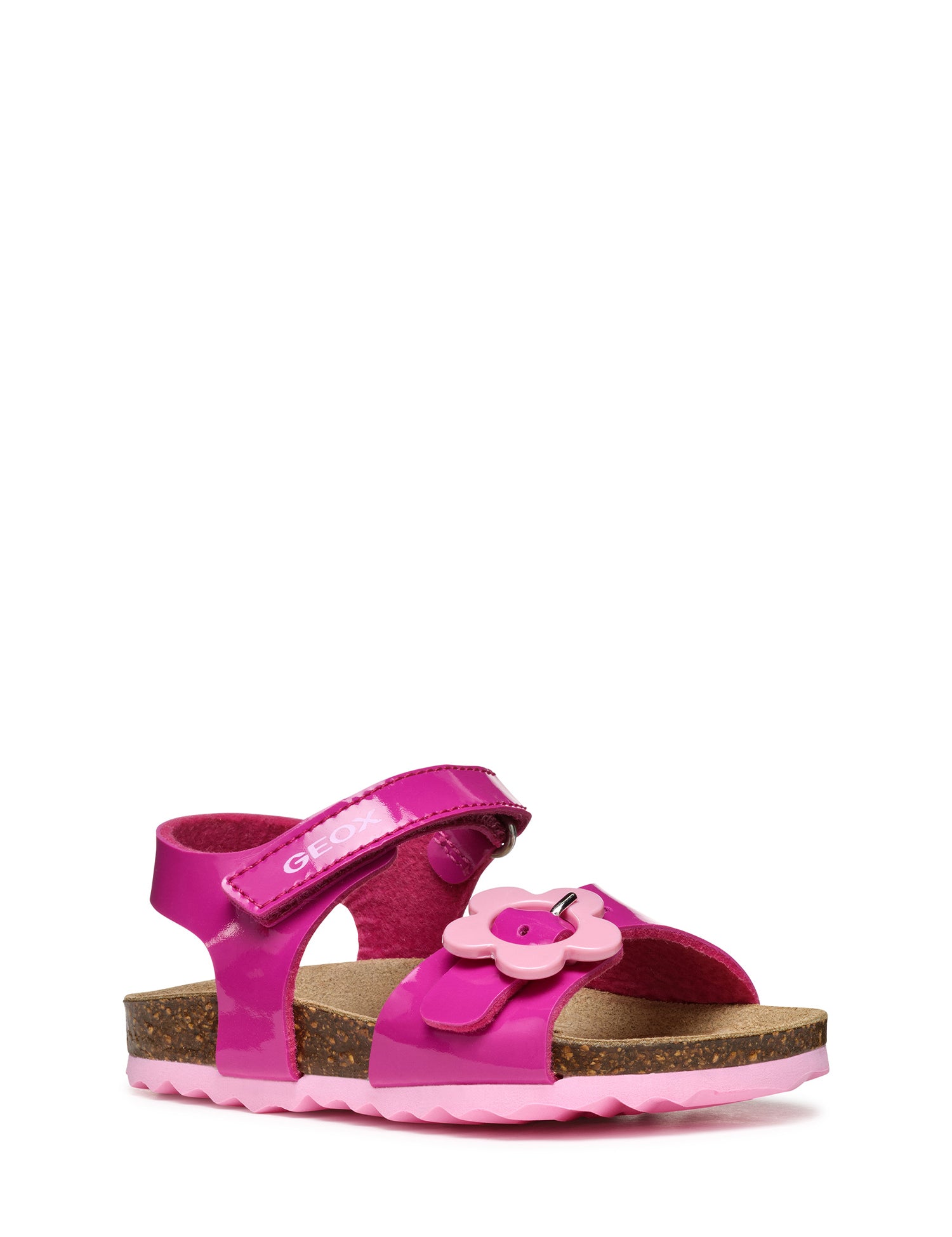 Sandali con strappi Fucsia Geox