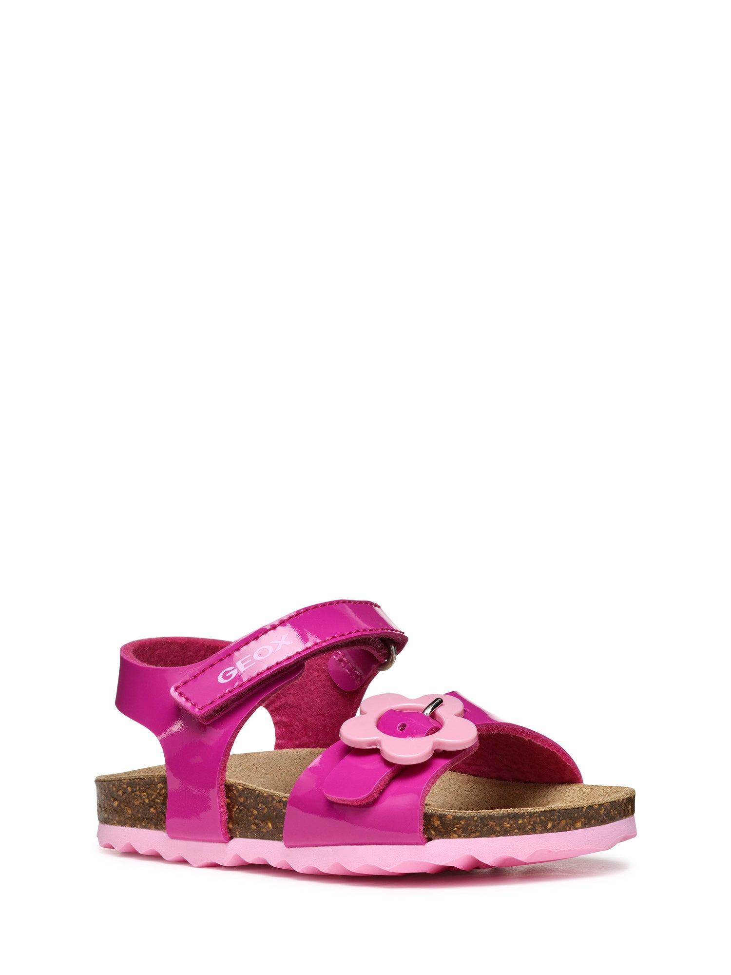 Sandali con strappi Fucsia Geox