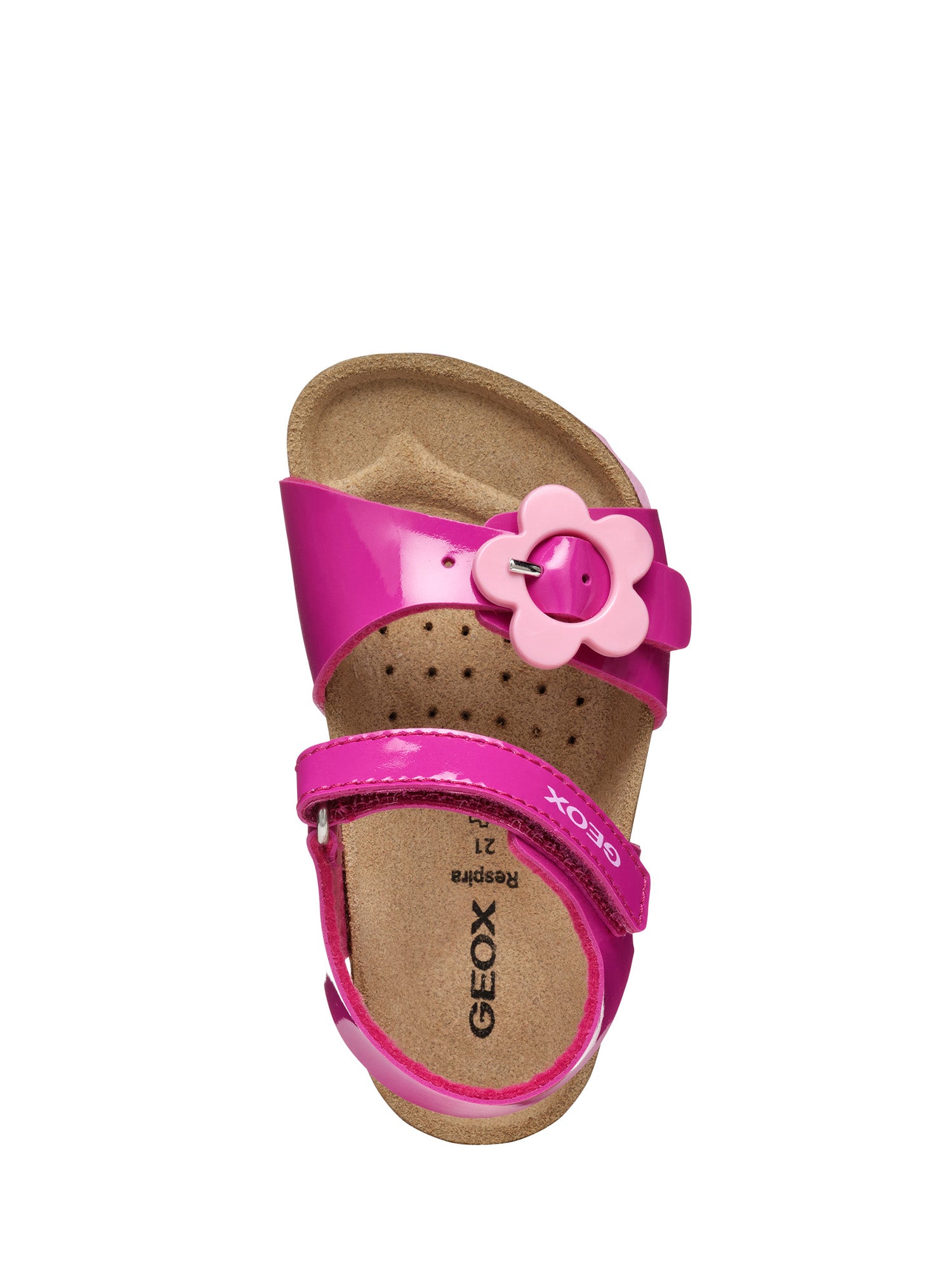 Sandali con strappi Fucsia Geox