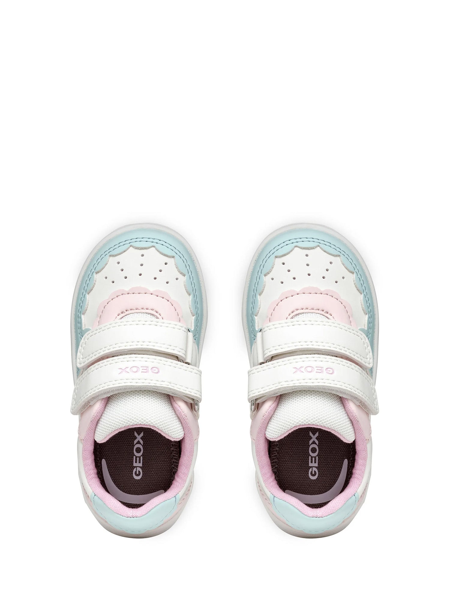 Scarpe con strappi Bianco Rosa Geox