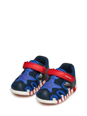 Sandali con strappi Blu Geox