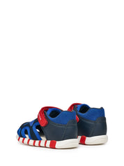 Sandali con strappi Blu Geox