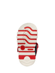 Sandali con strappi Blu Geox