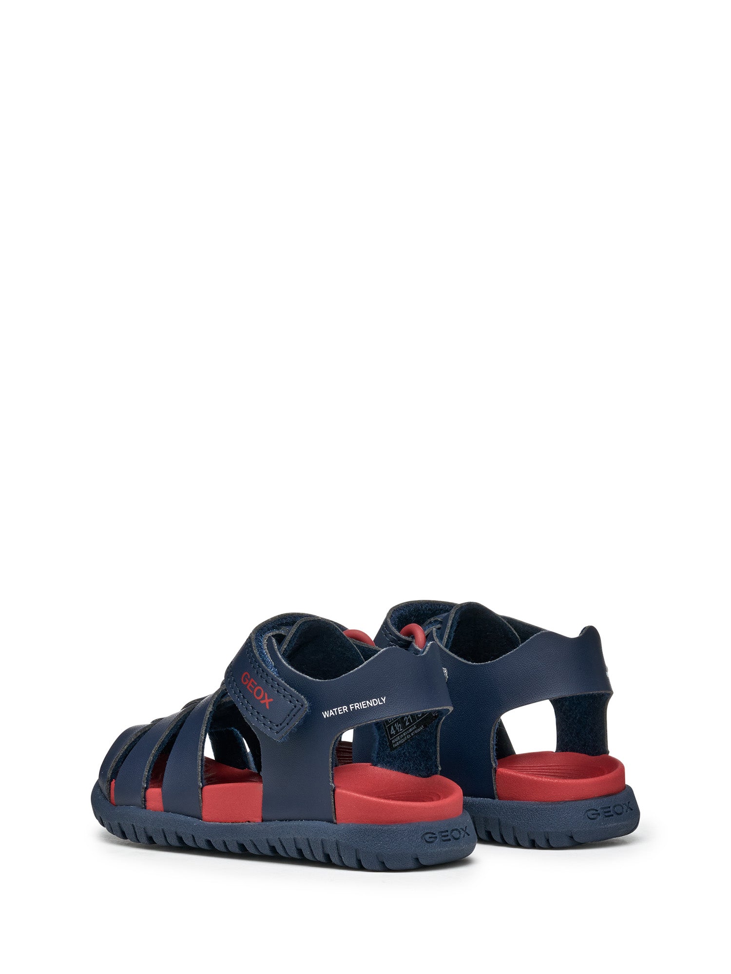 Sandali con strappi Blu Scuro Geox