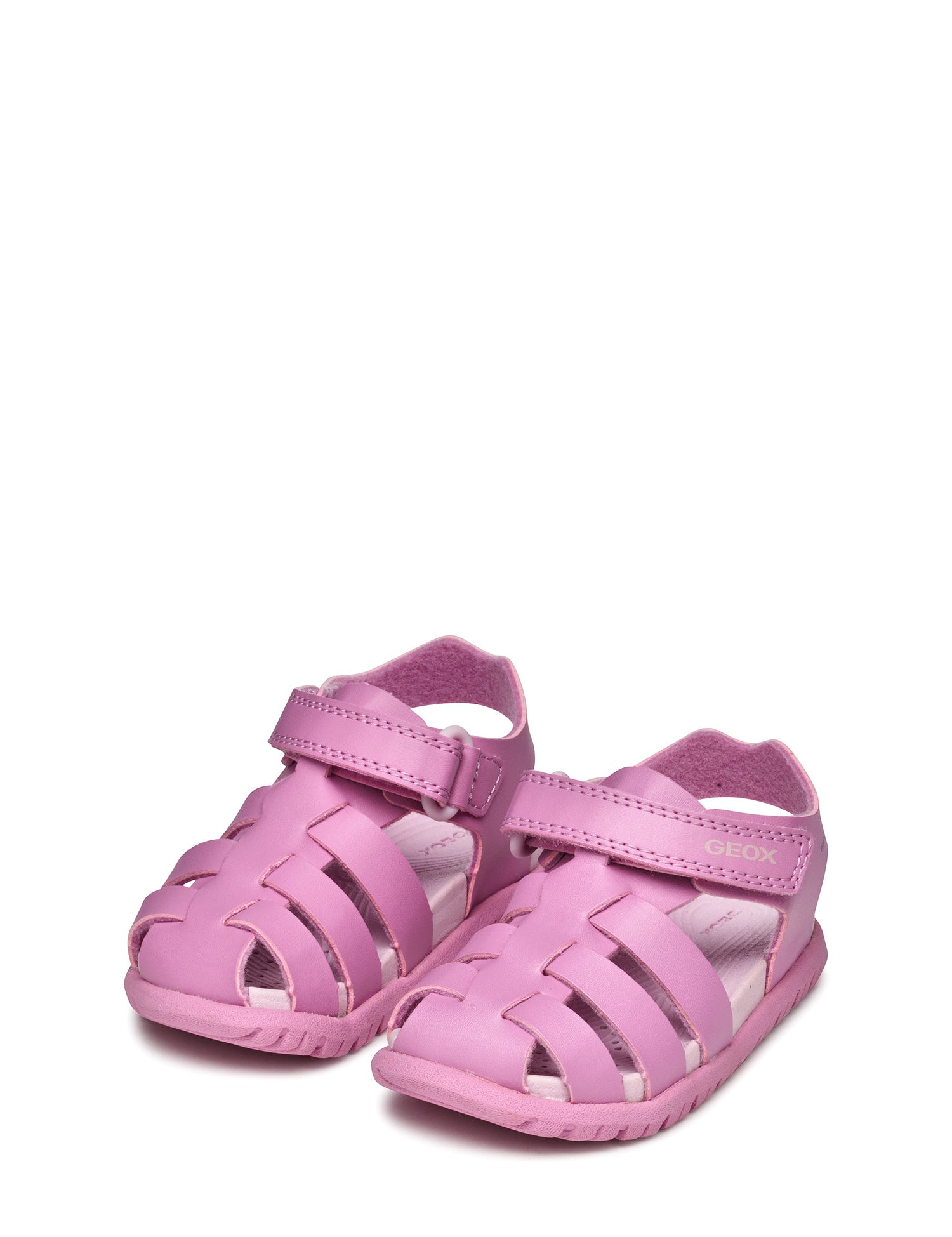 Sandali con strappi Rosa Geox