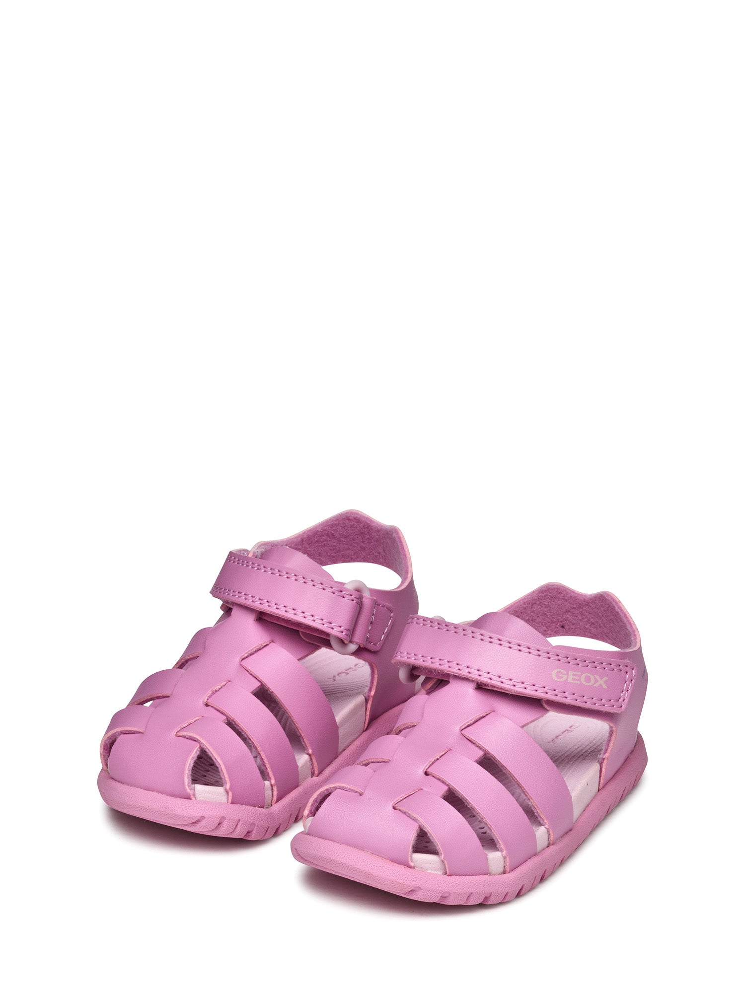 Sandali con strappi Rosa Geox
