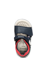 Sandali con strappi Blu Geox