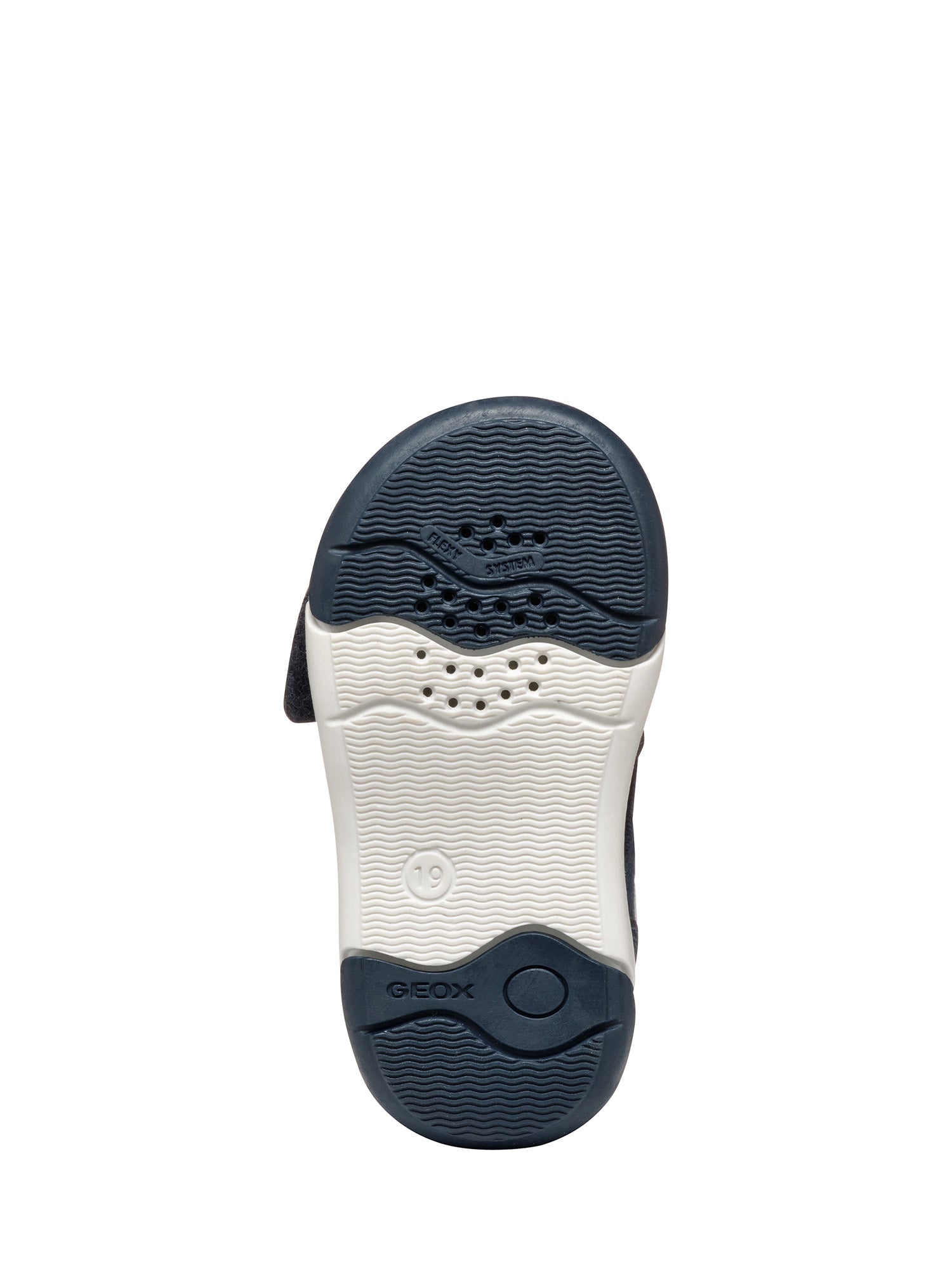 Sandali con strappi Blu Geox