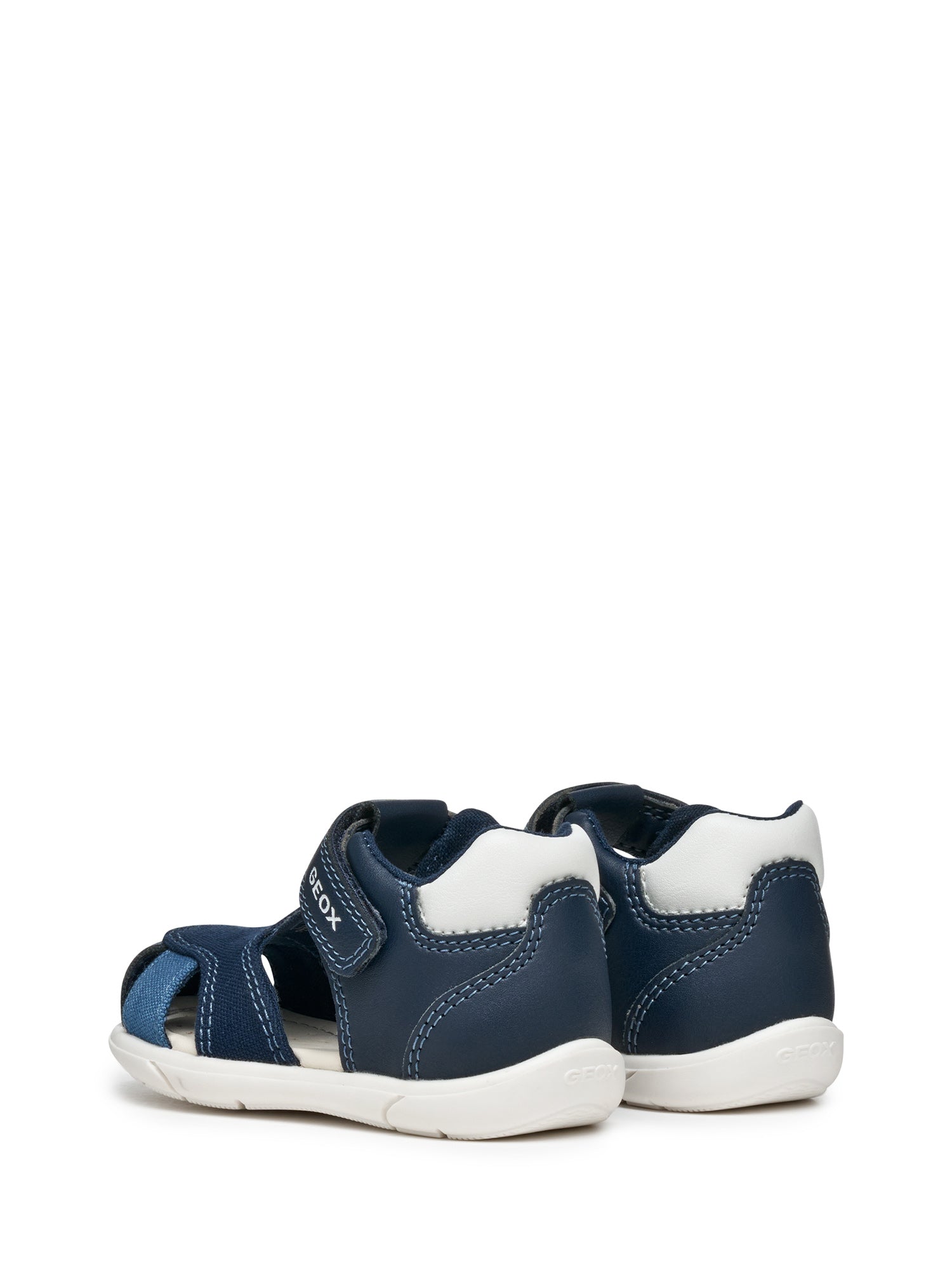 Sandali con strappi Blu Geox