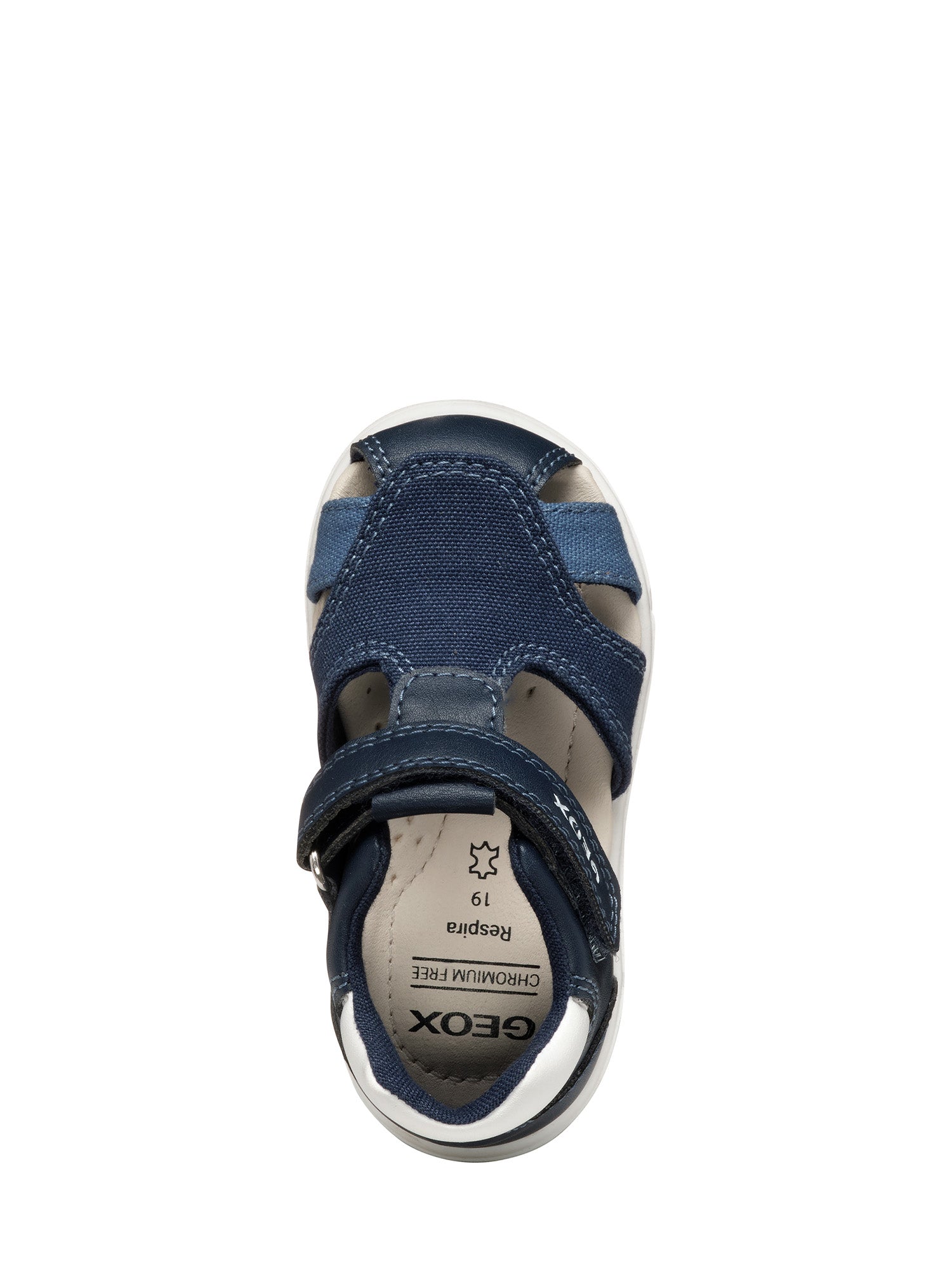 Sandali con strappi Blu Geox