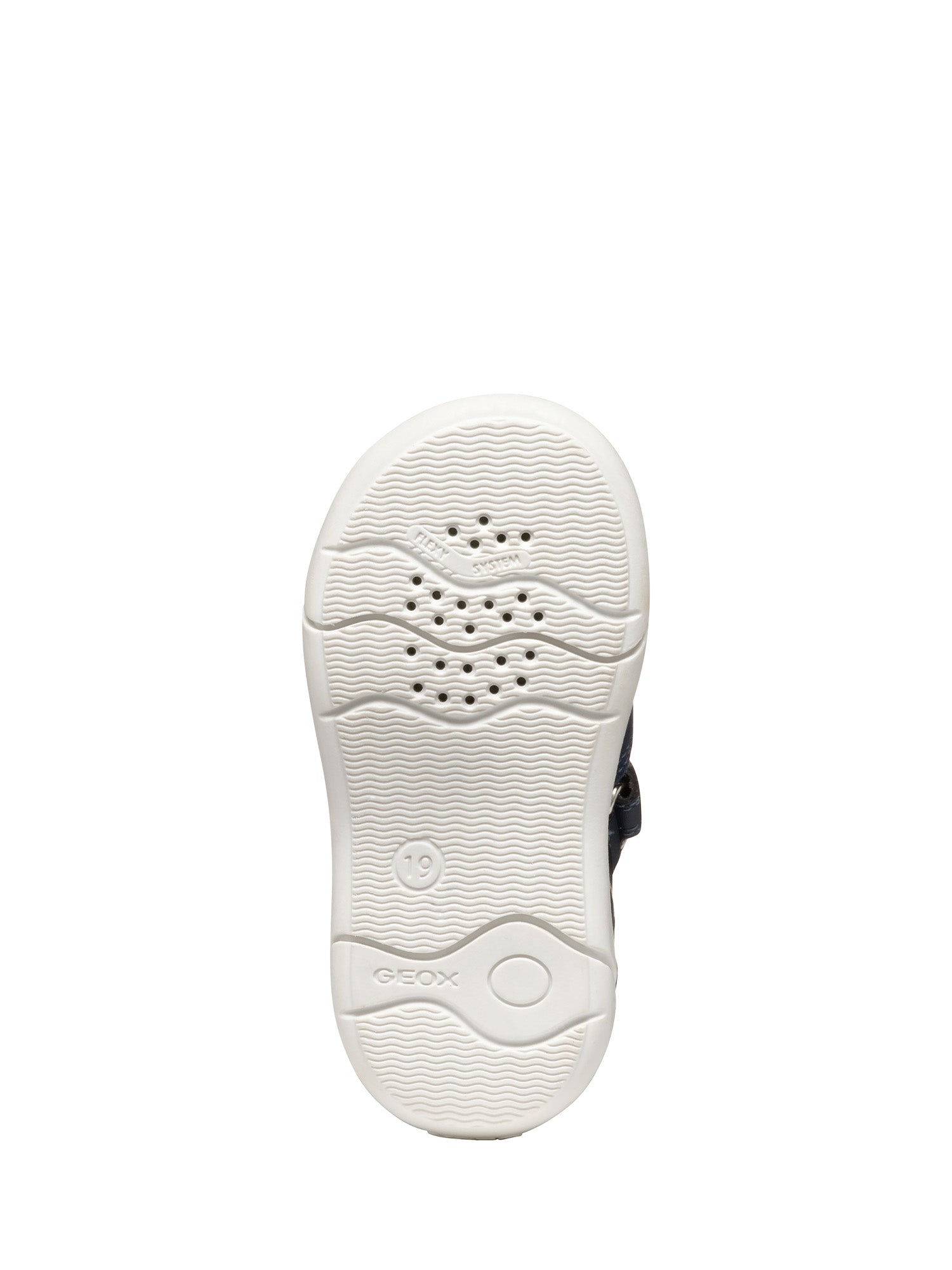 Sandali con strappi Blu Geox