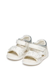 Sandali con strappi Bianco Geox