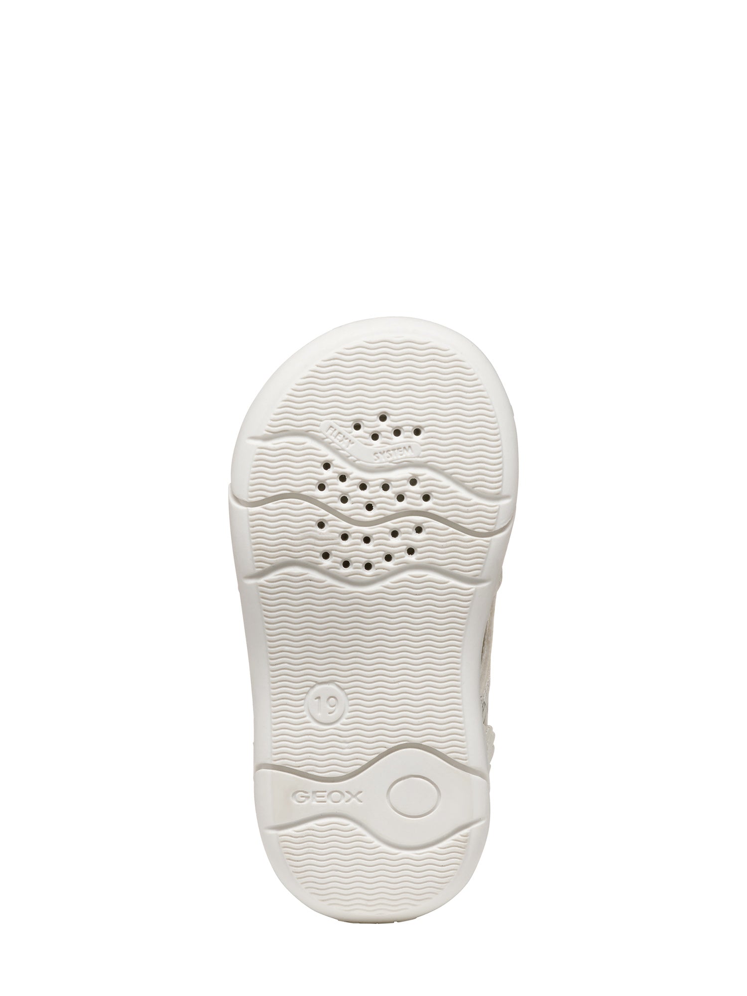 Sandali con strappi Bianco Geox