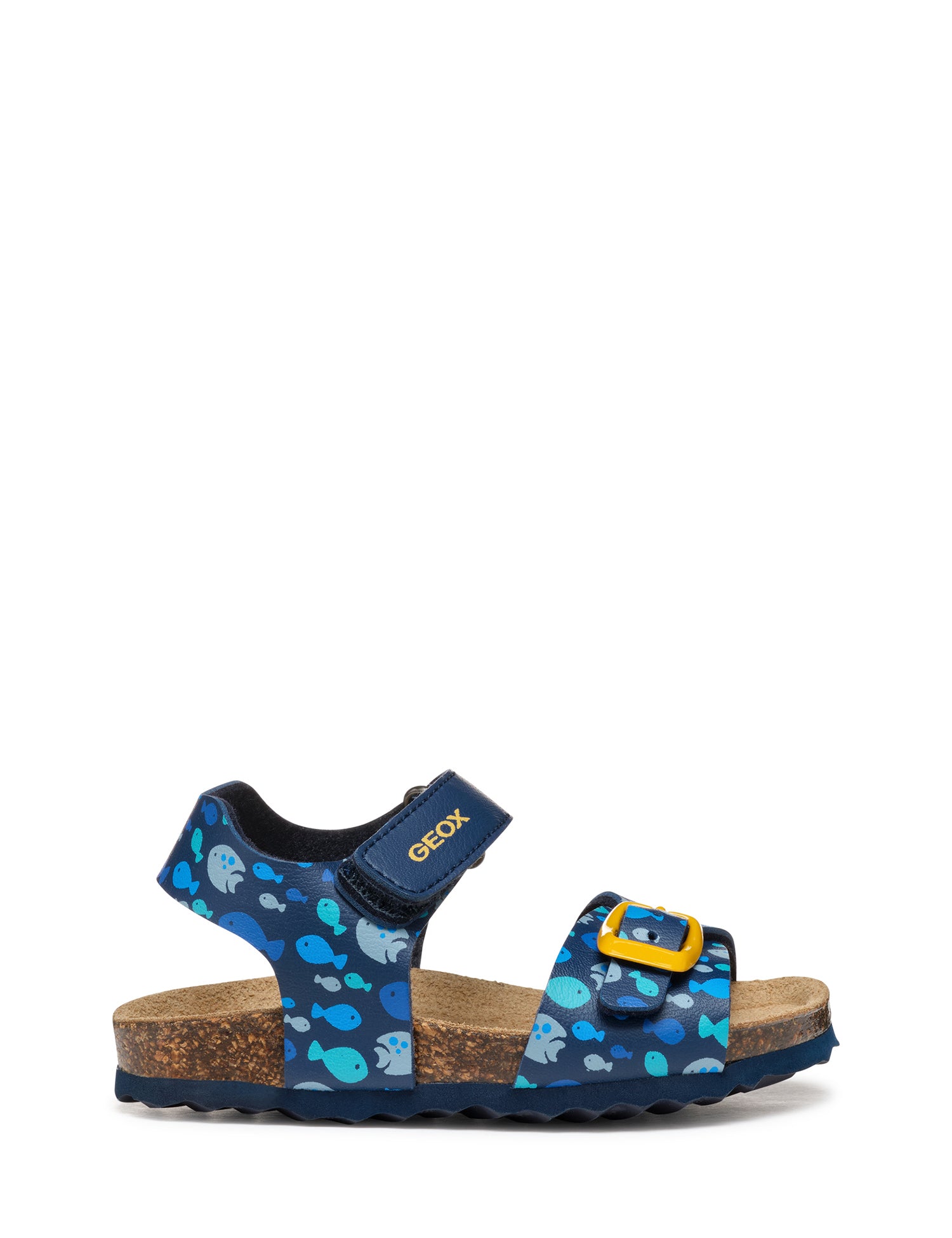 Sandali con strappi Blu Geox