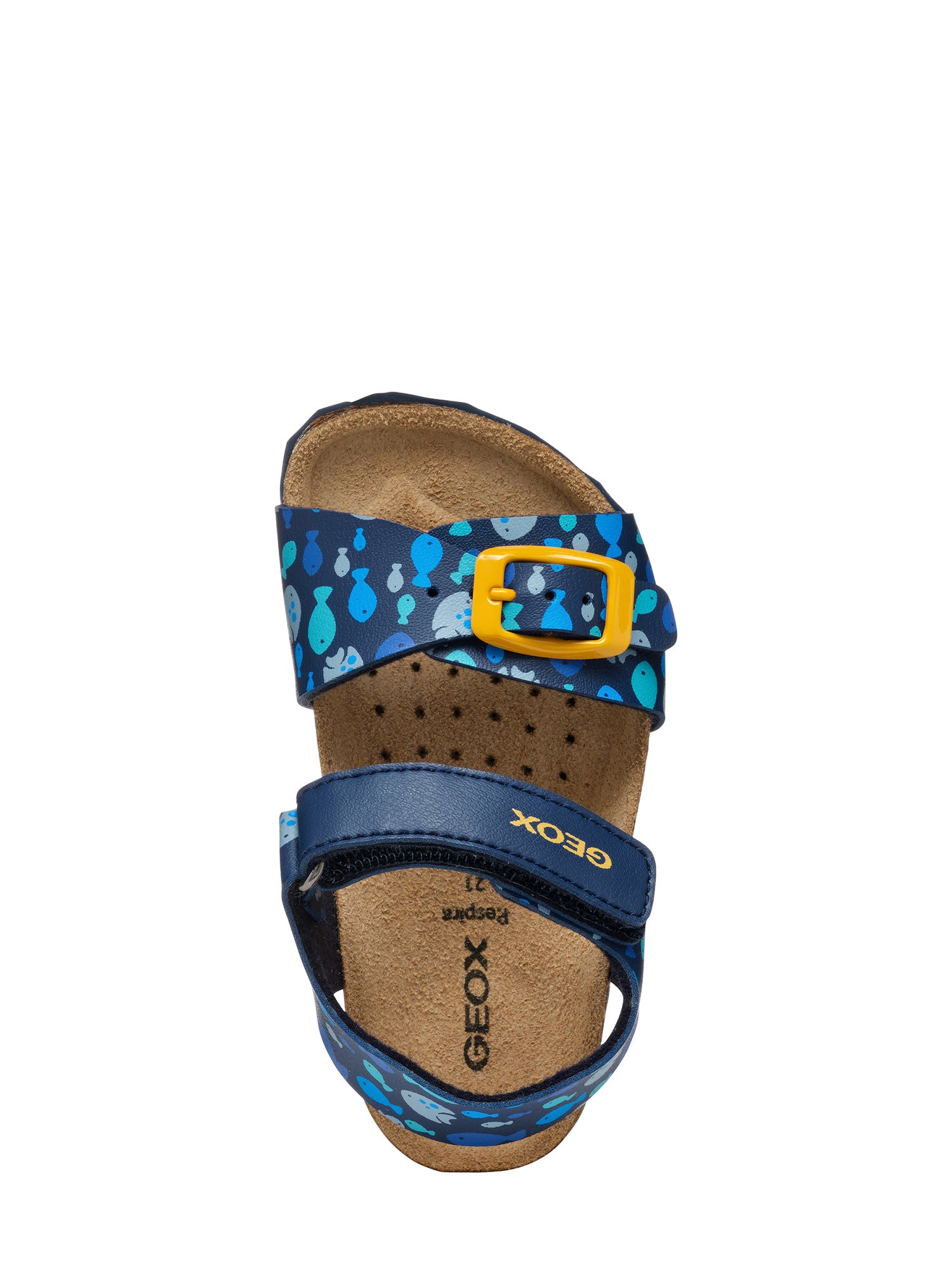 Sandali con strappi Blu Geox