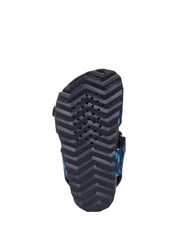 Sandali con strappi Blu Geox