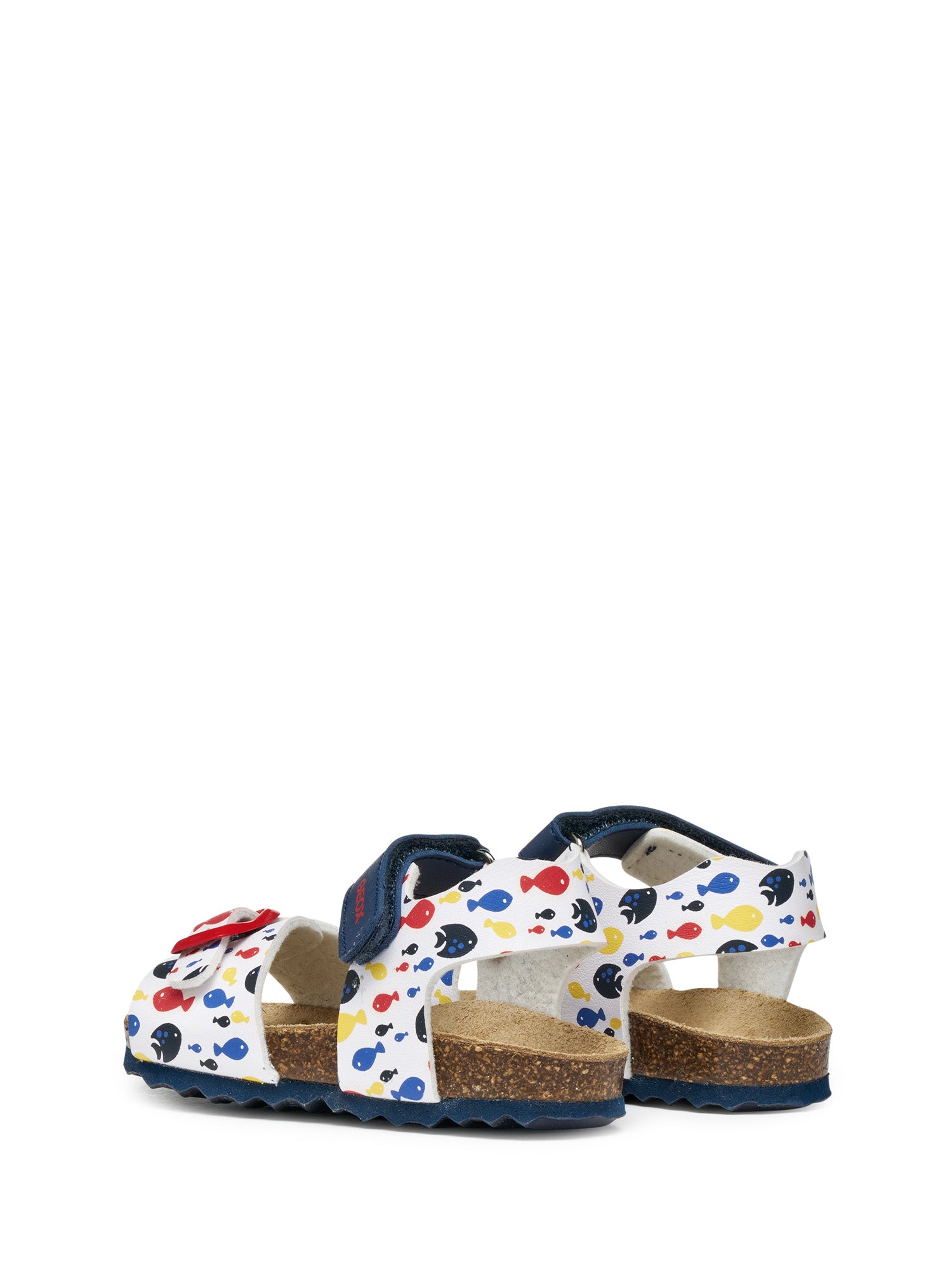 Sandali con strappi Bianco Geox