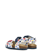 Sandali con strappi Bianco Geox