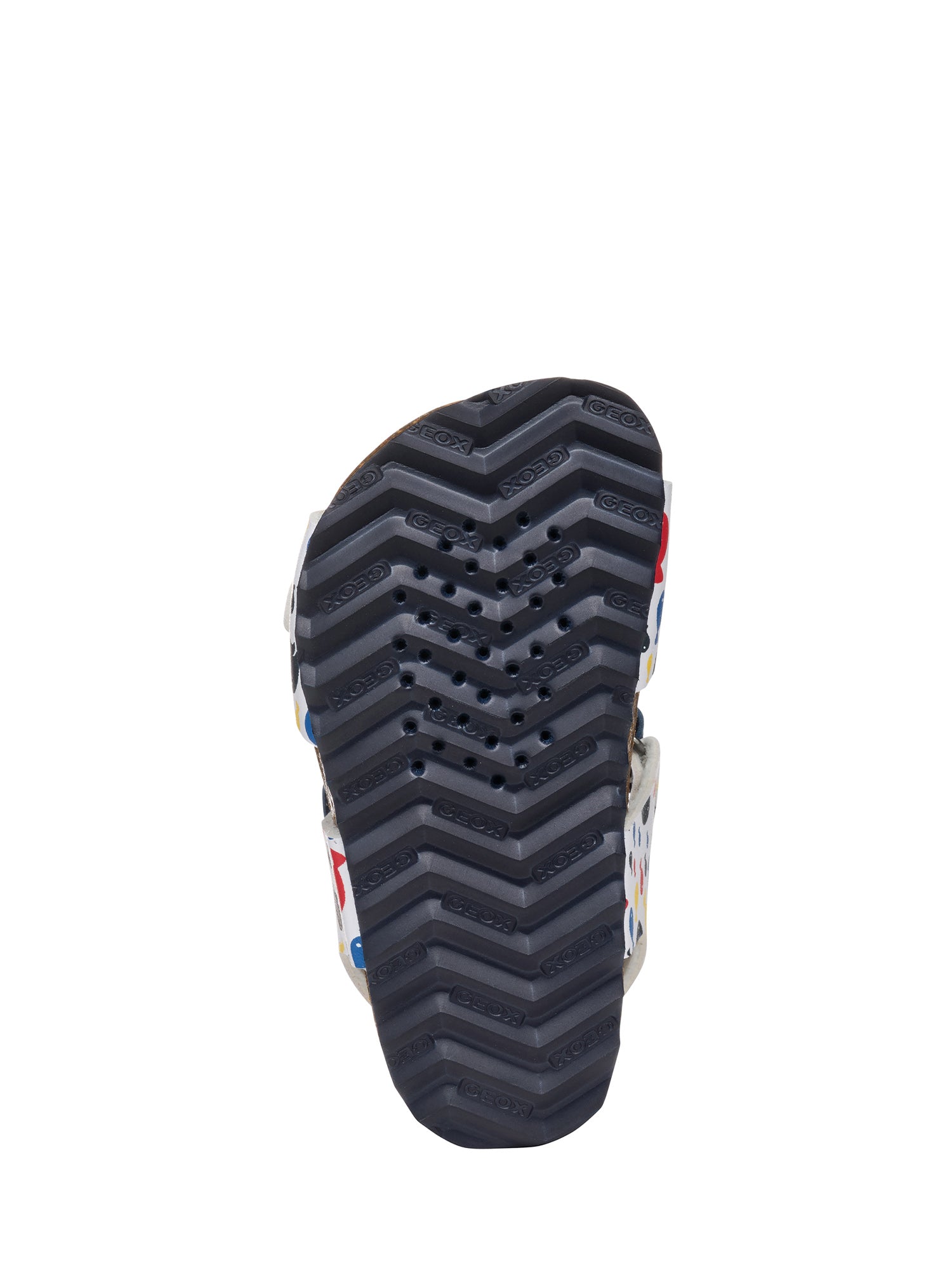 Sandali con strappi Bianco Geox