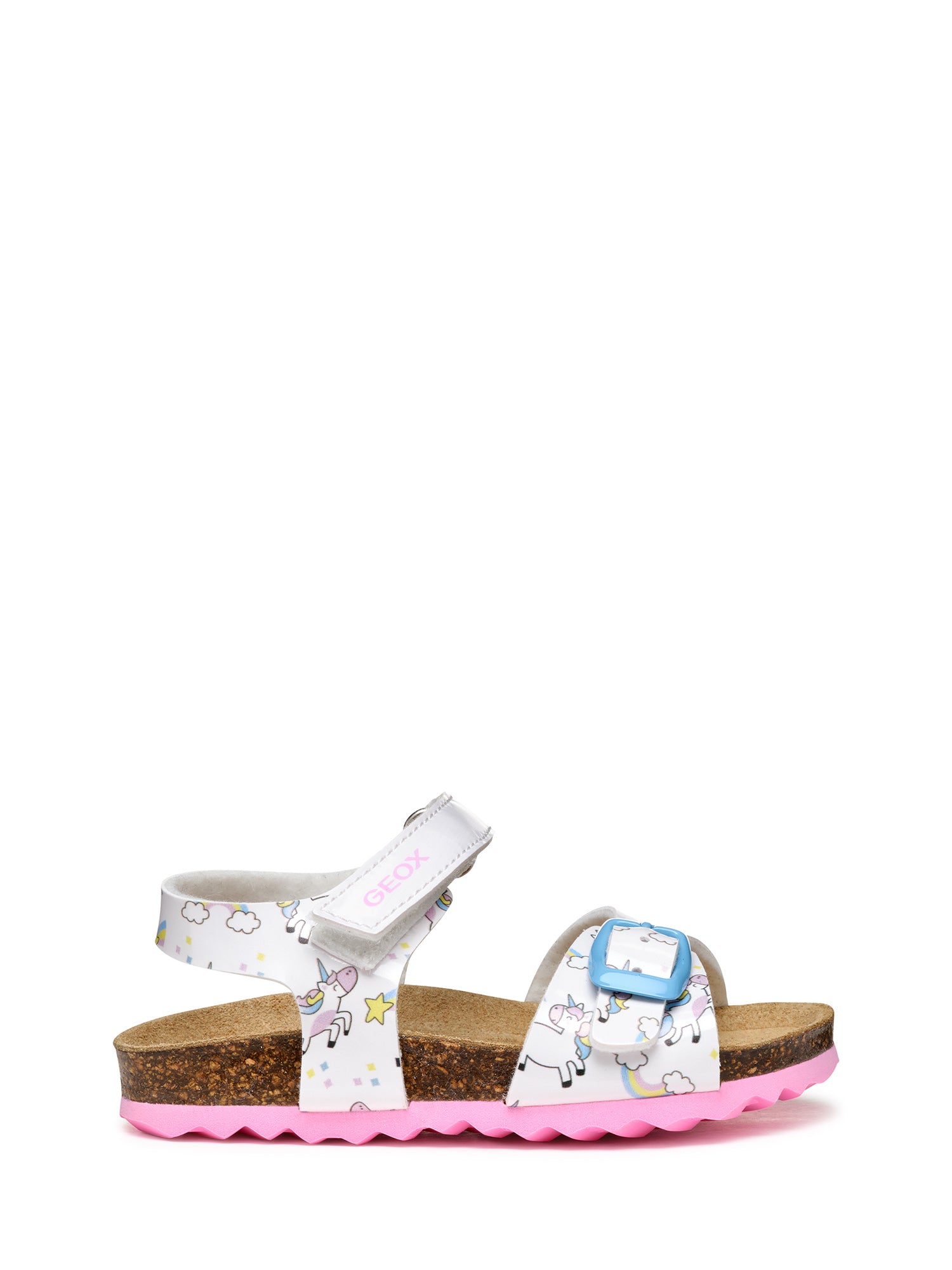 Sandali con strappi Bianco Geox