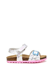 Sandali con strappi Bianco Geox