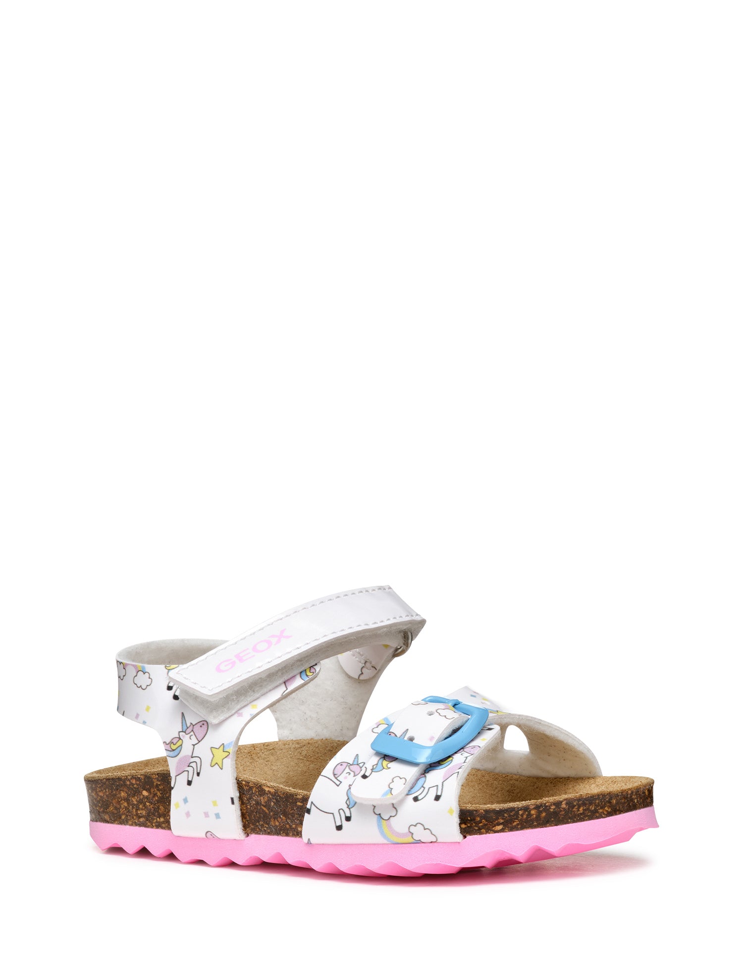 Sandali con strappi Bianco Geox