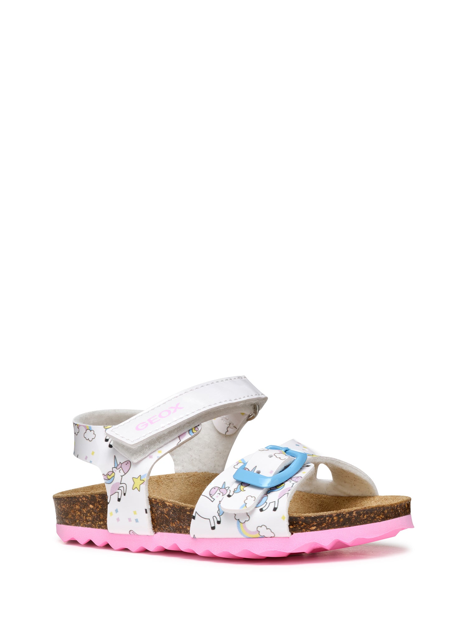 Sandali con strappi Bianco Geox