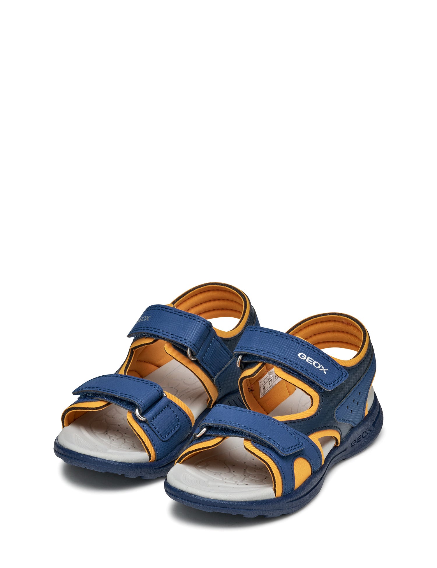 Sandali con strappi Blu Geox