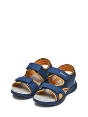 Sandali con strappi Blu Geox