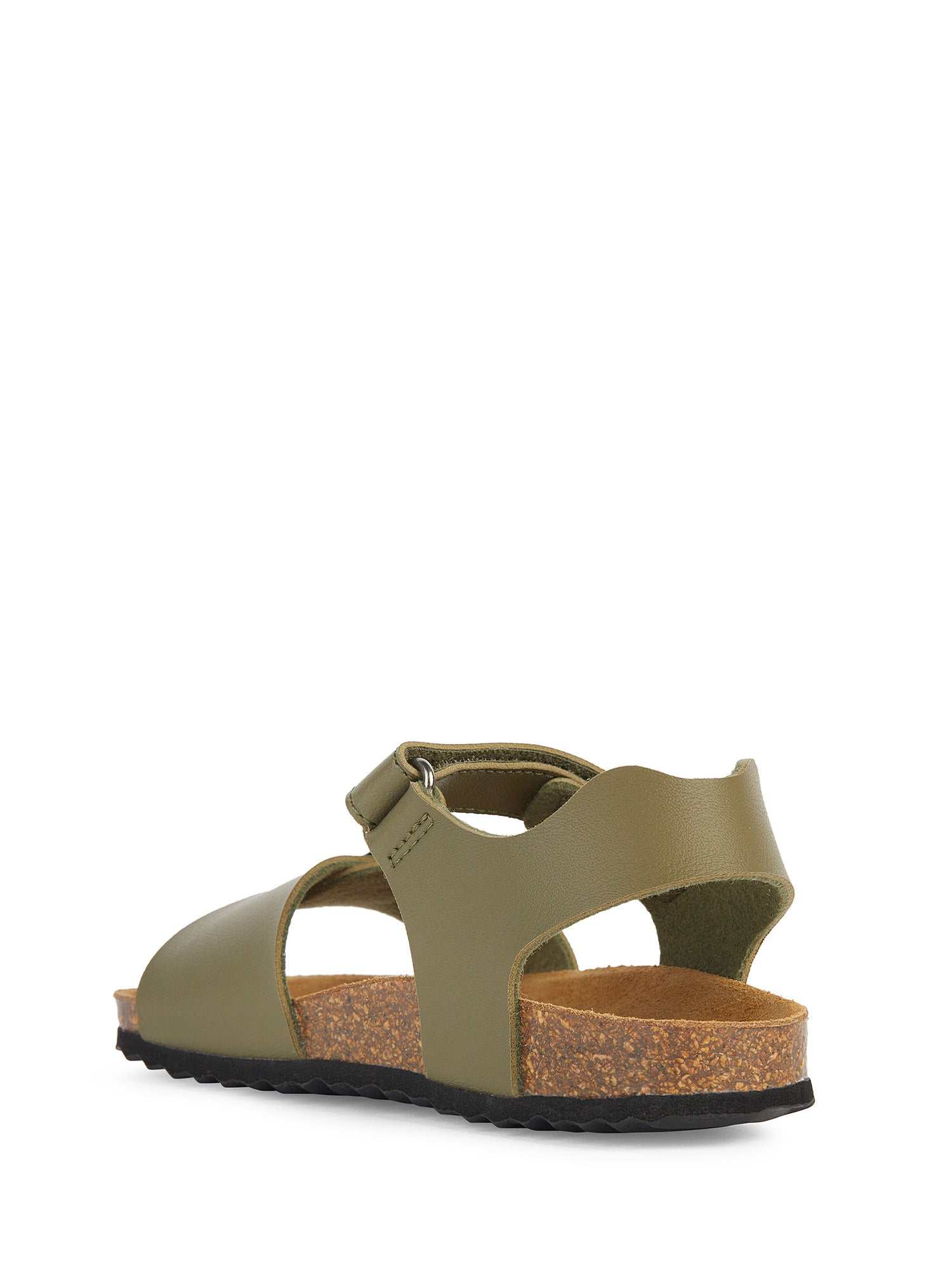 Sandali con strappi Verde Geox