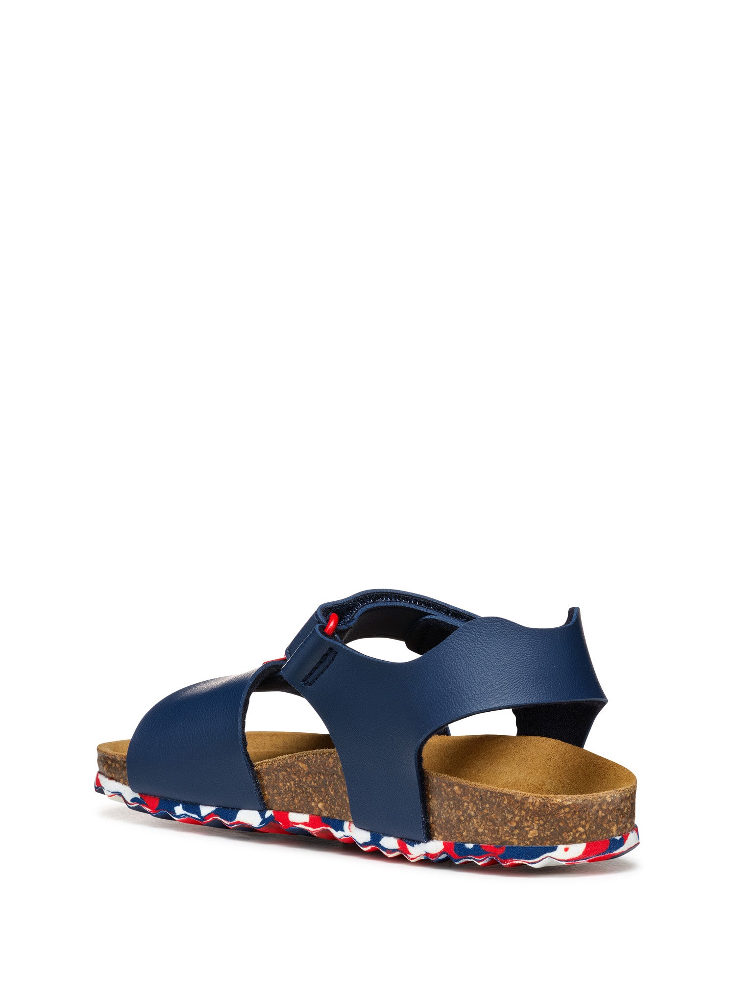 Sandali con strappi Blu Geox